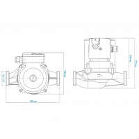 Циркуляционный насос Джилекс ЦИРКУЛЬ PREMIUM 25/80, арт. 2581