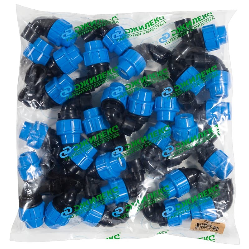 Отвод с внутренней трубной резьбой Джилекс 20х1/2" М, арт. 9280