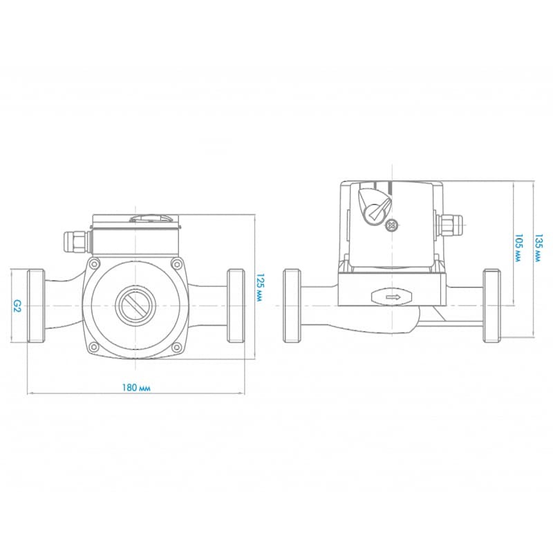 Циркуляционный насос Джилекс ЦИРКУЛЬ PREMIUM 32/40, арт. 3241