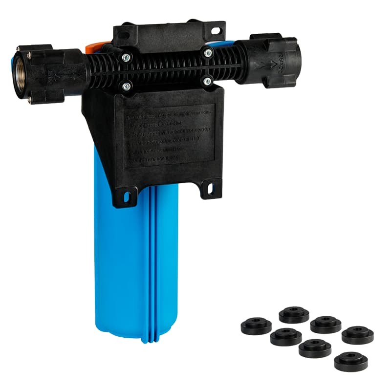 Корпус для картриджных фильтров Джилекс 1 М Т одноступенчатый с тыльным/торцевым подключением, арт. 9094