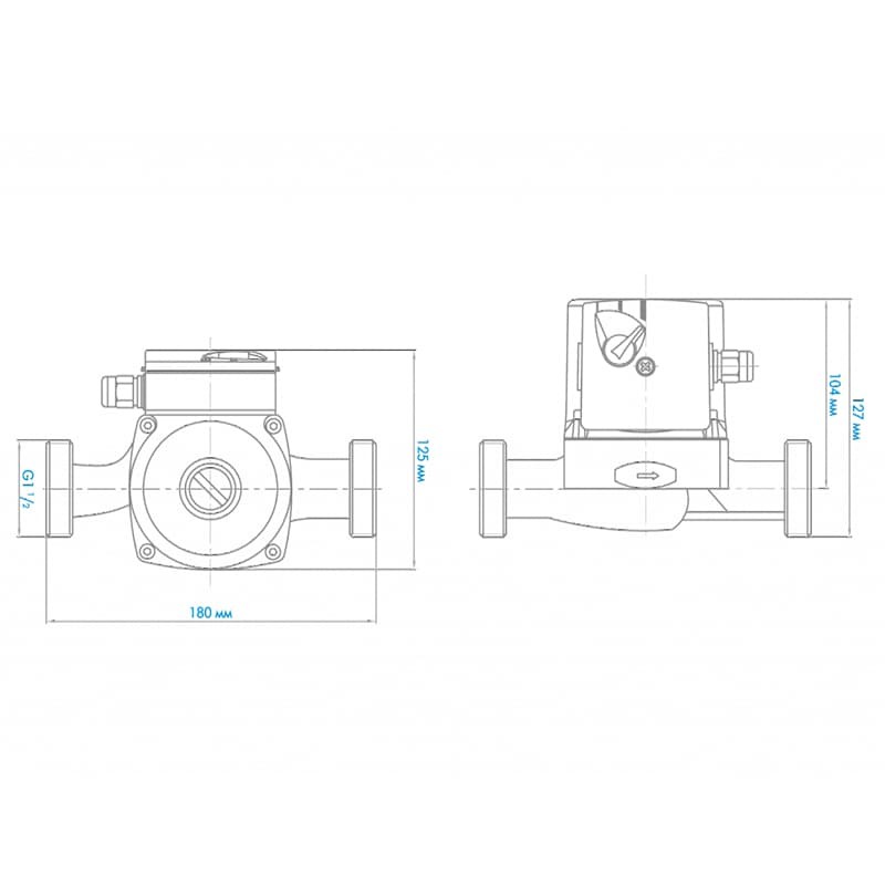Циркуляционный насос Джилекс ЦИРКУЛЬ PREMIUM 25/40, арт. 2541
